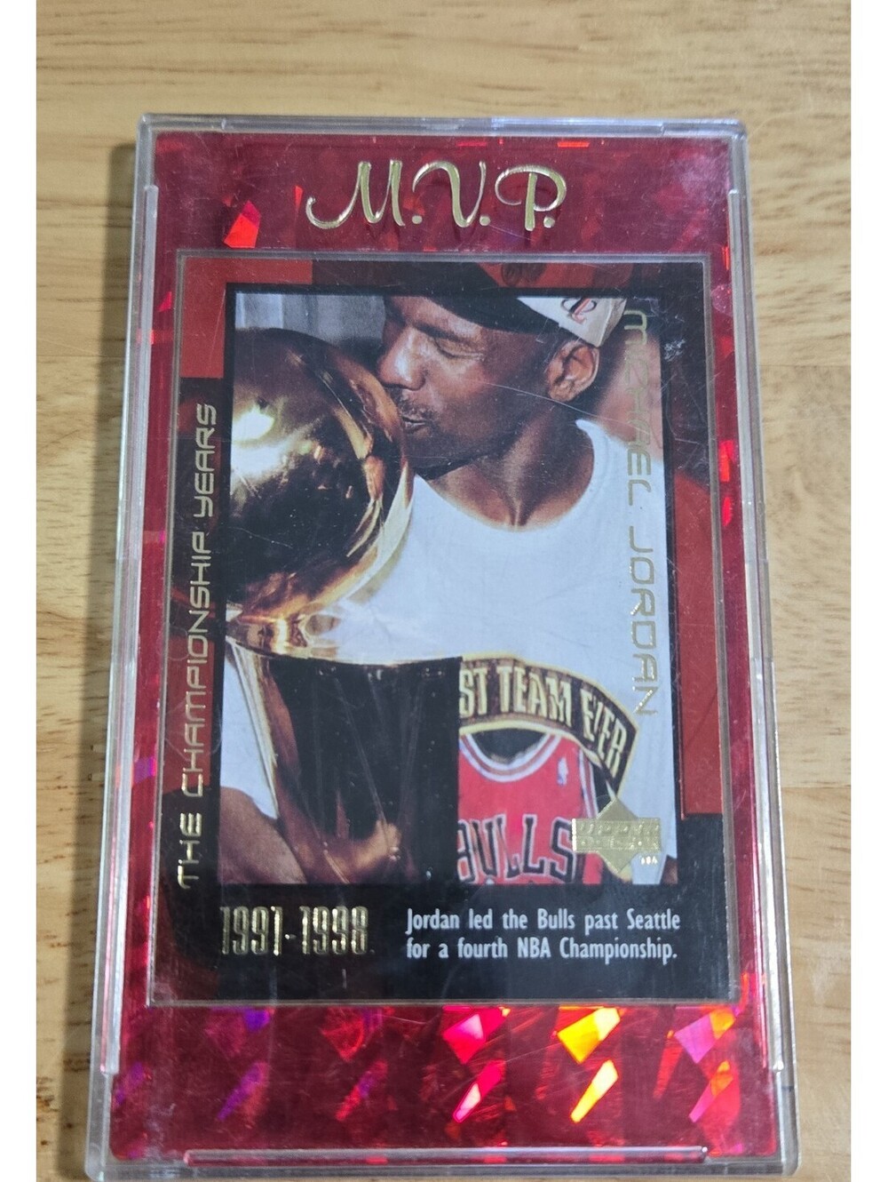 1999 Upper Deck Michael Jordan Career - Michael Jordan #34  Custom Display Case!